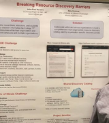 John-Paul Navarro, Univ of Chicago Argonne National Lab, and Amy Hovious, University of Illinois, Urbana-Champaign, Research IT, present their poster at PEARC19